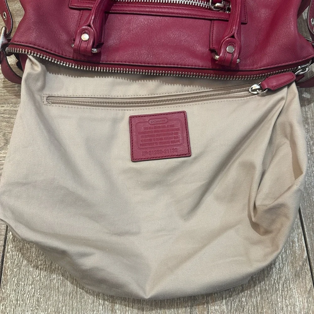 Coach Molly Legacy Leather Satchel